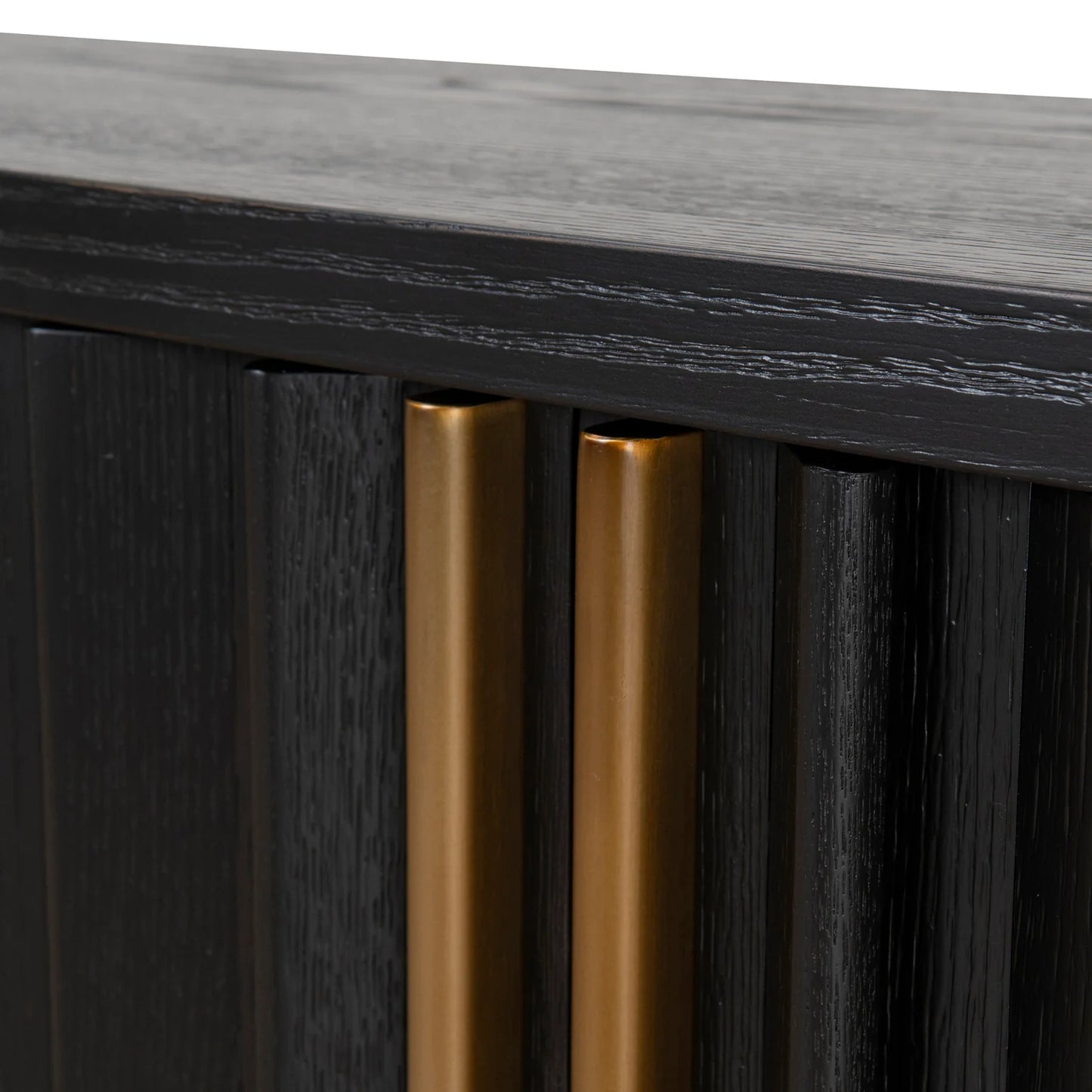 Wilma 2m TV Entertainment Unit - Textured Espresso Black