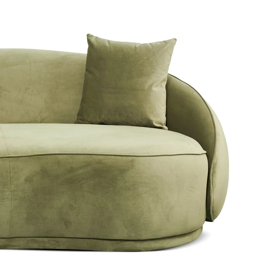 Sunset Vista 4 Seater Fabric Sofa - Sage