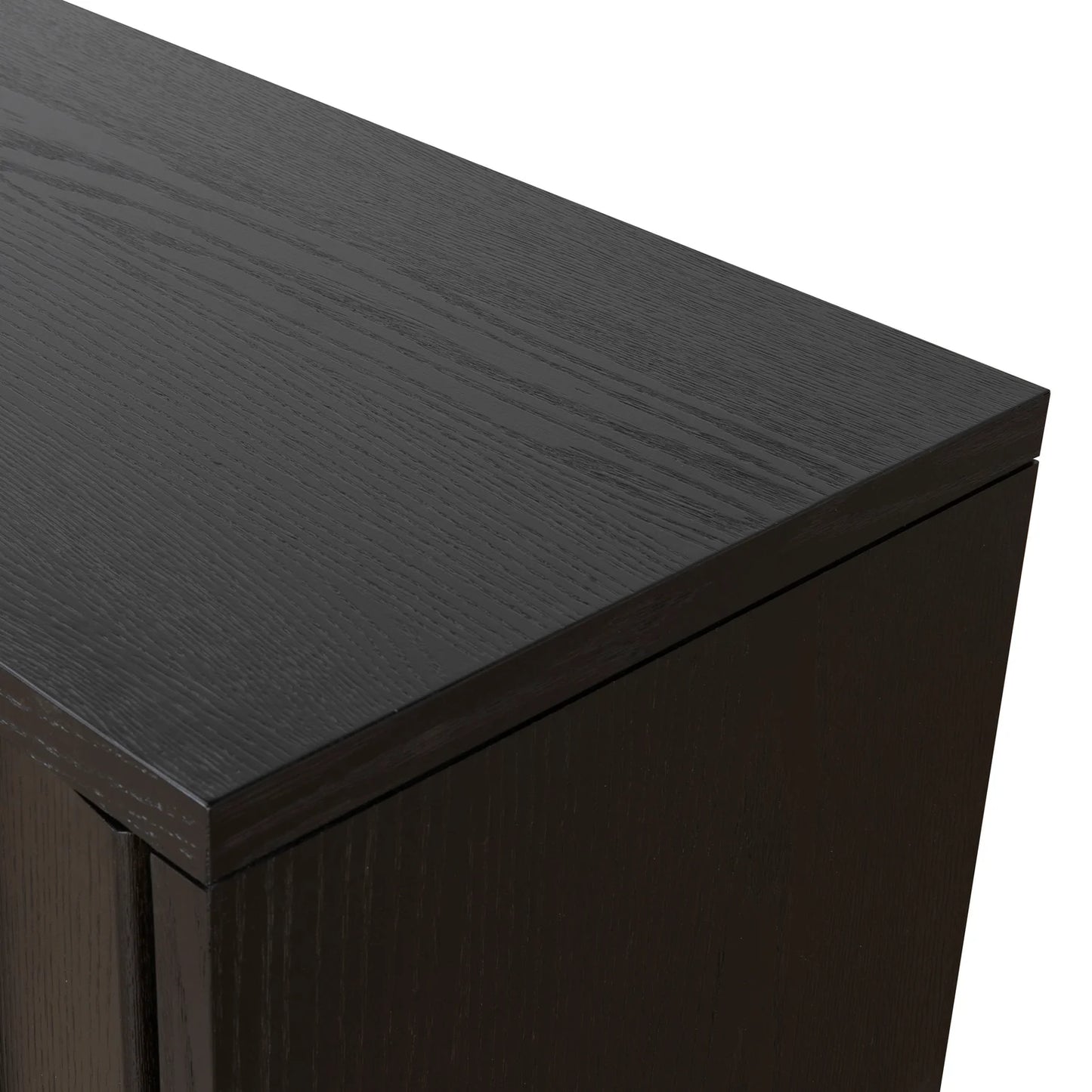 Wilma 2m TV Entertainment Unit - Textured Espresso Black