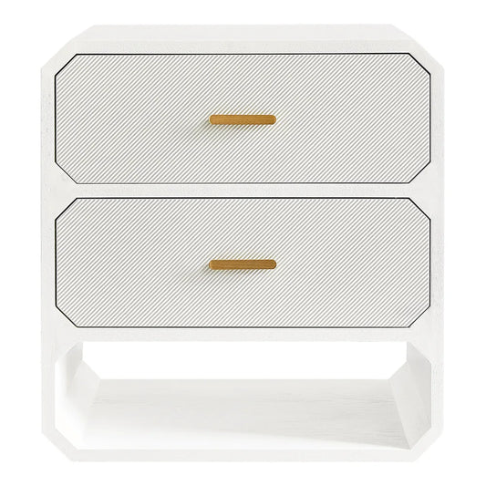 Anderson 2 Drawer Chest - White