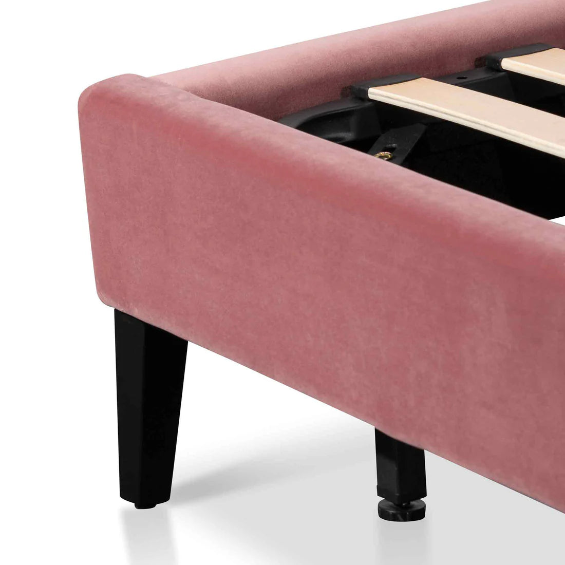 King Rigel Logo Rigel King Bed Frame - Blush Peach – Napoleon Bay