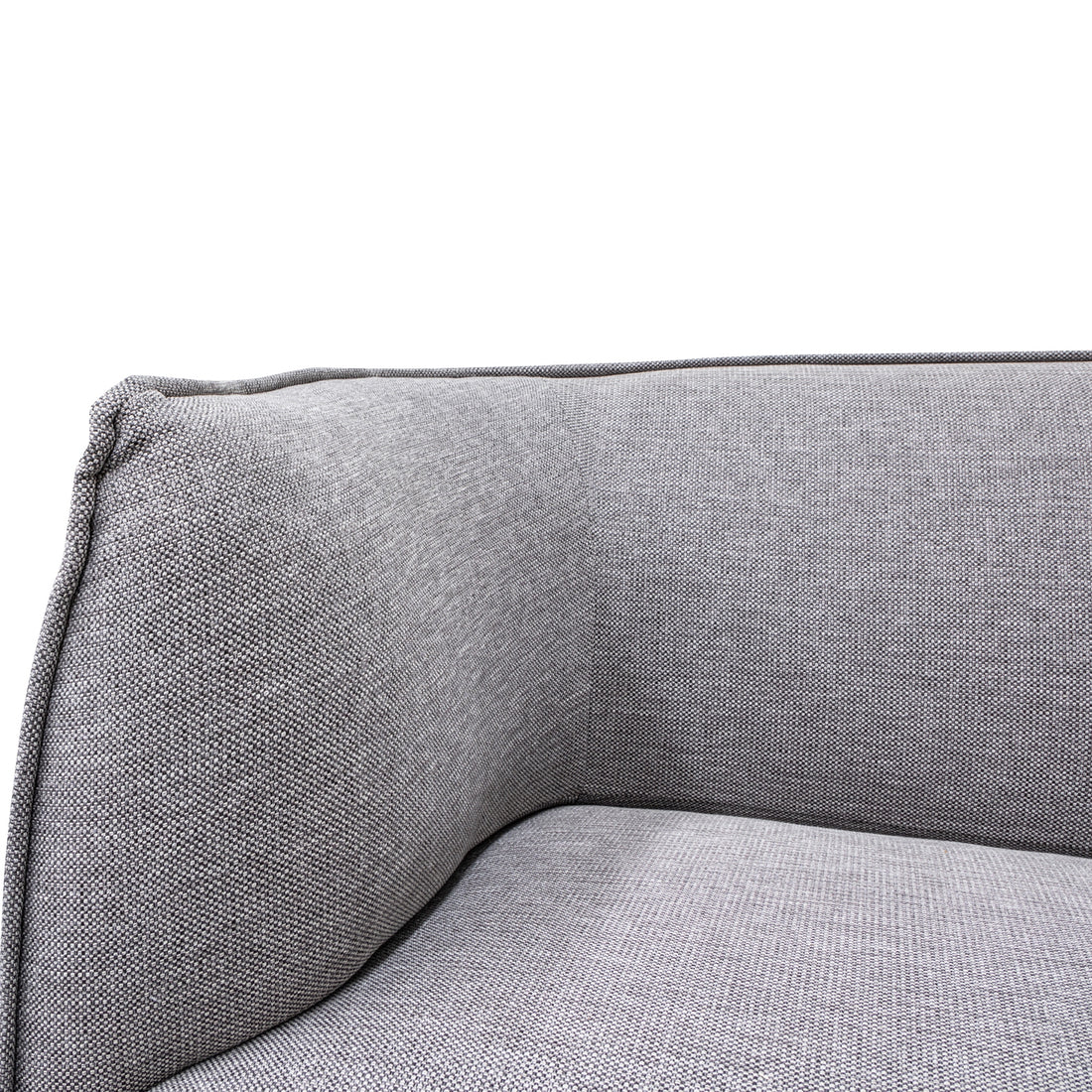 Michel 2 Seater Fabric Sofa- Graphite Grey