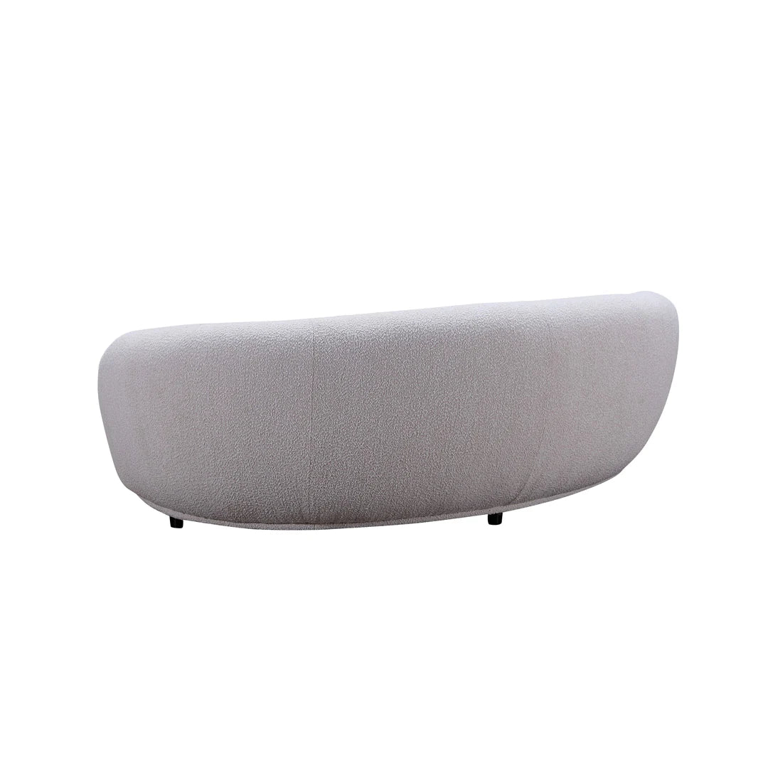 Curvo 3 Seater Boucle Sofa - Premium Ivory