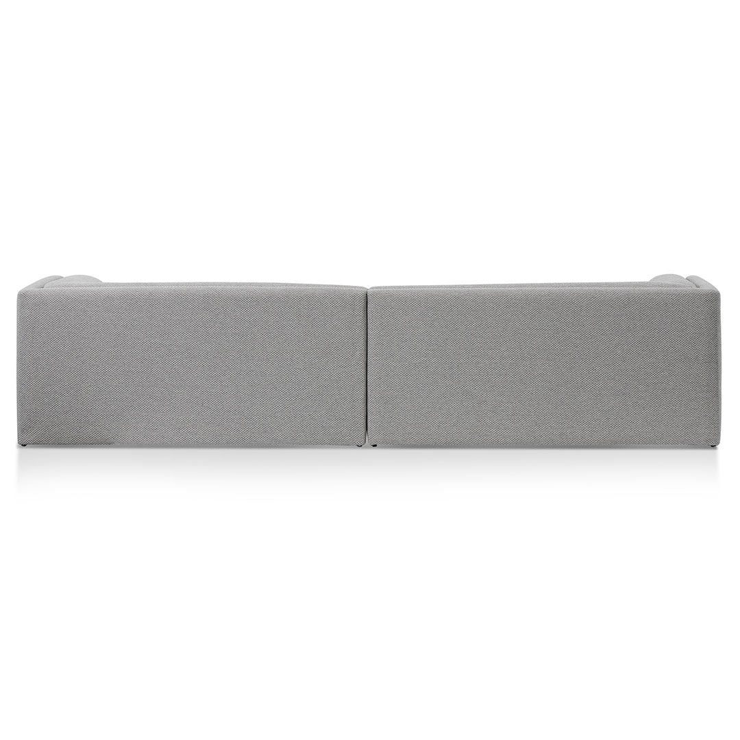 Zeus 4 Seater Fabric Sofa - Grey