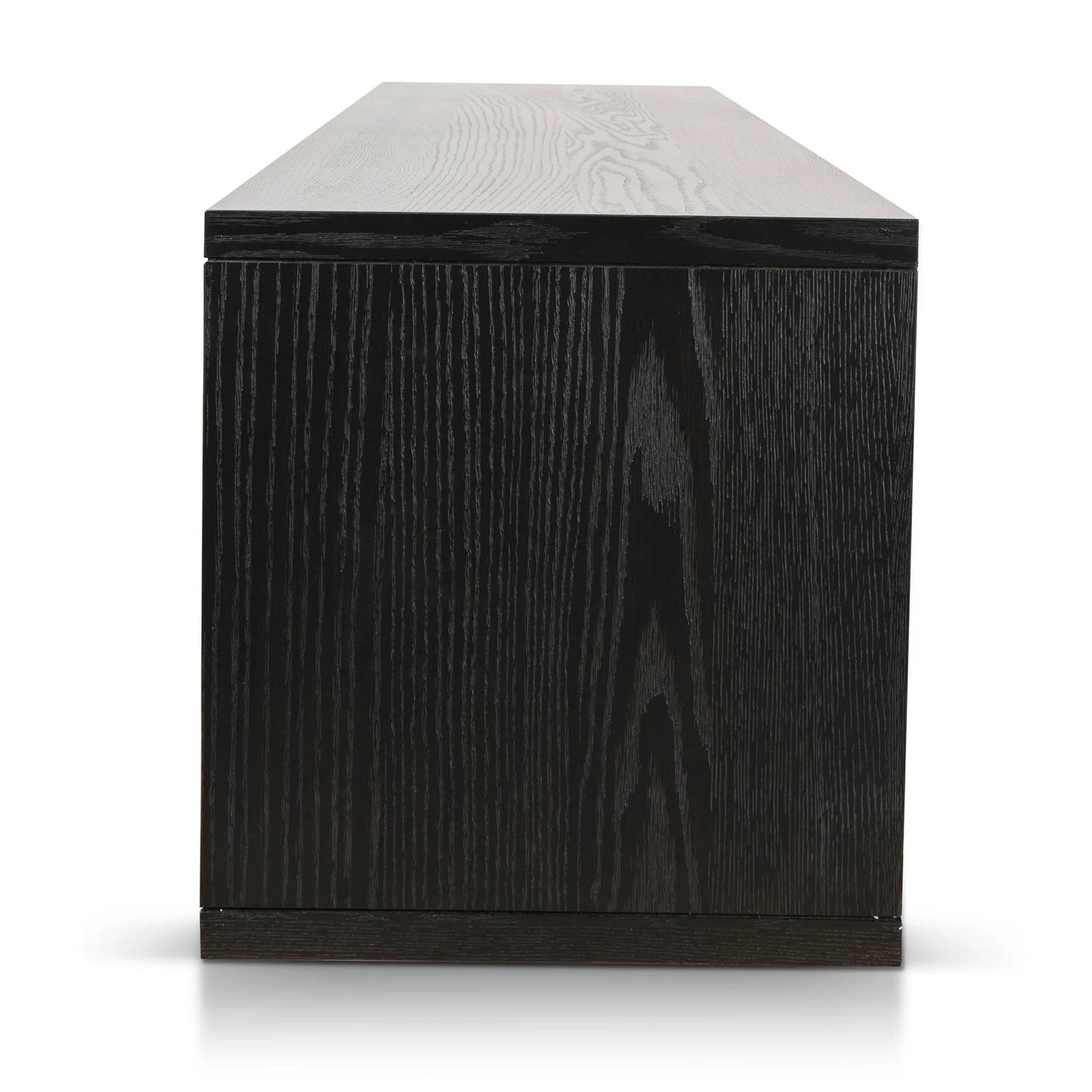 Wilma 2m TV Entertainment Unit - Textured Espresso Black