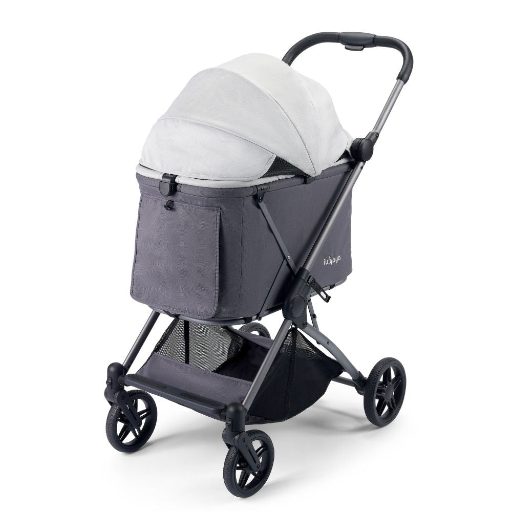 Ibiyaya Maxi Deep Carriage Pet Stroller - Grey