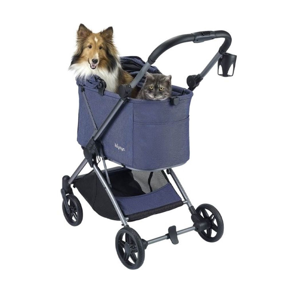 Ibiyaya Maxi Deep Carriage Pet Stroller - Royal Blue