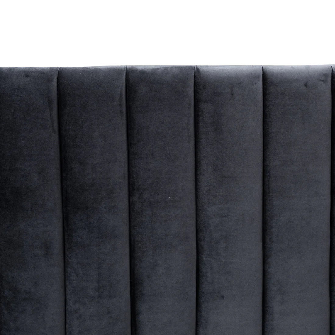 Rigel King Bed Frame - Black Velvet