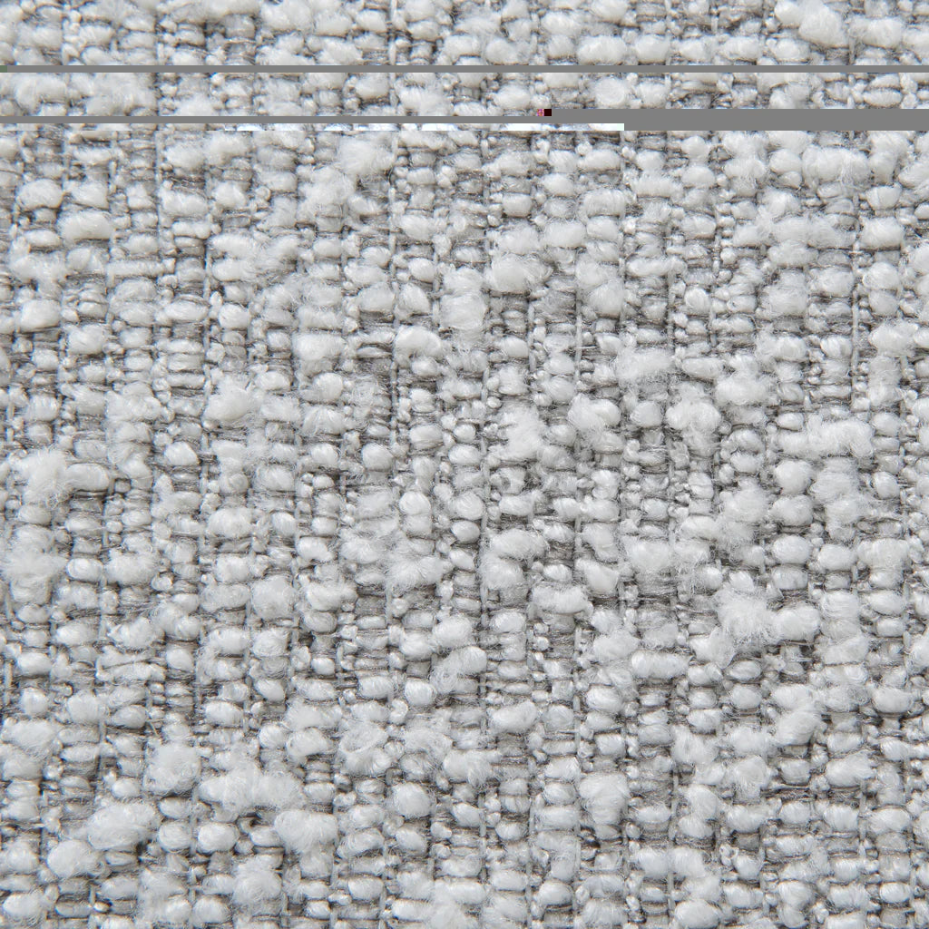 Alvin 3 Seater Sofa - Silver Grey Boucle