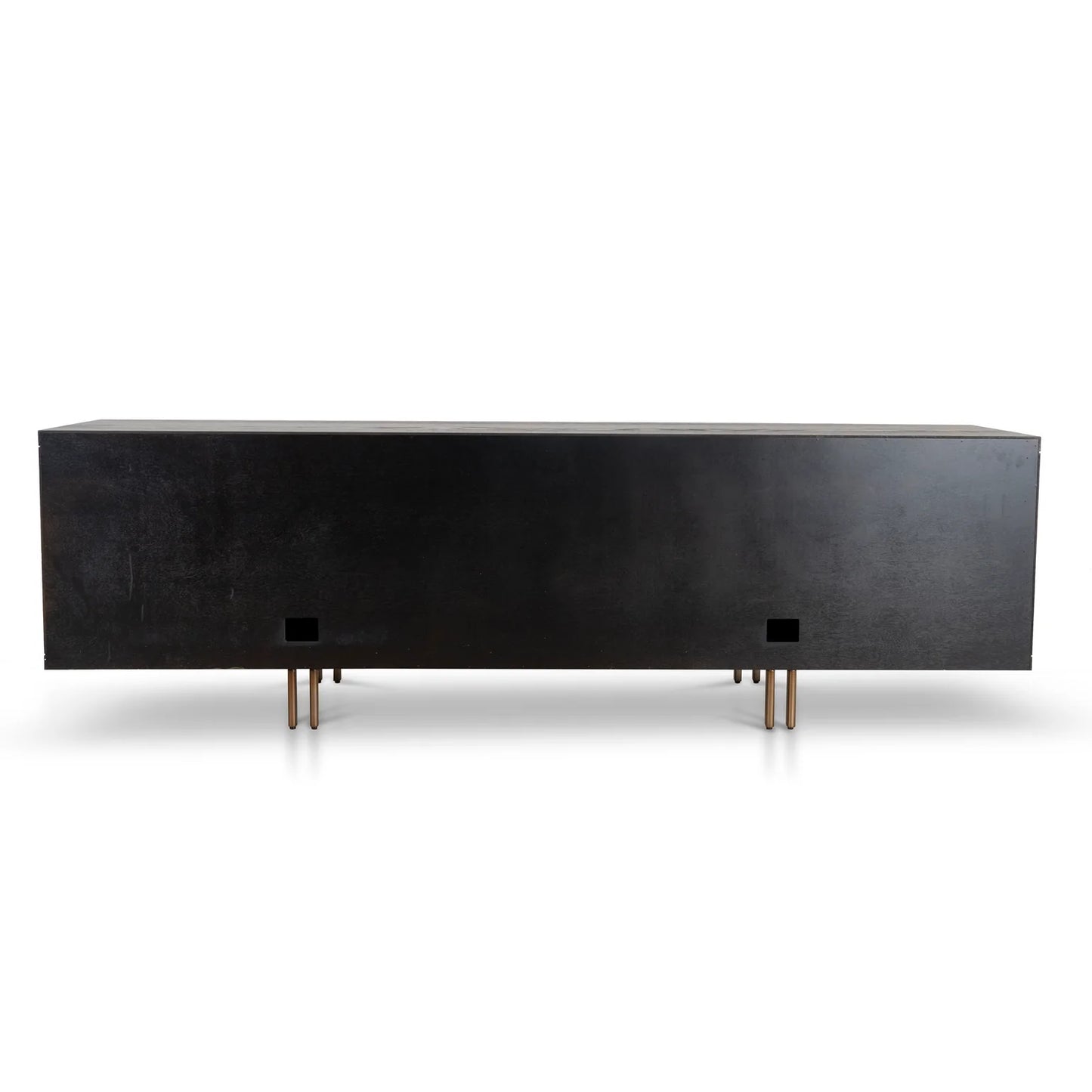 Wilma 2m TV Entertainment Unit - Textured Espresso Black