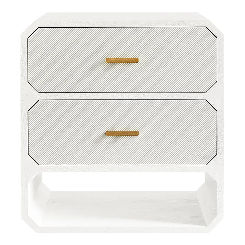 Anderson 2 Drawer Chest - White
