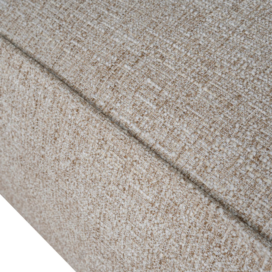 Arabella Left Chaise Sofa - Pale Beige