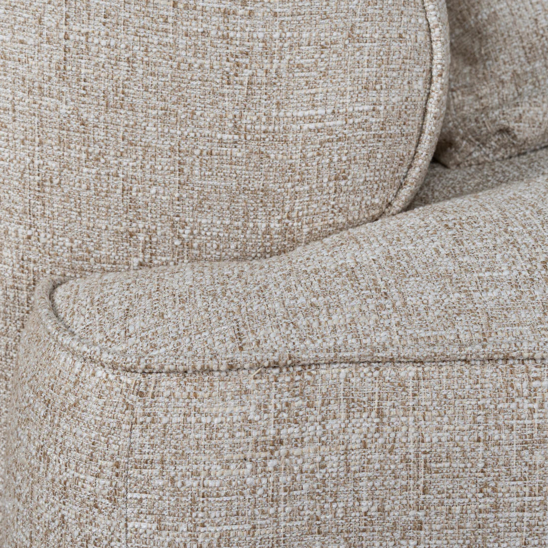 Arabella Right Chaise Sofa - Pale Beige