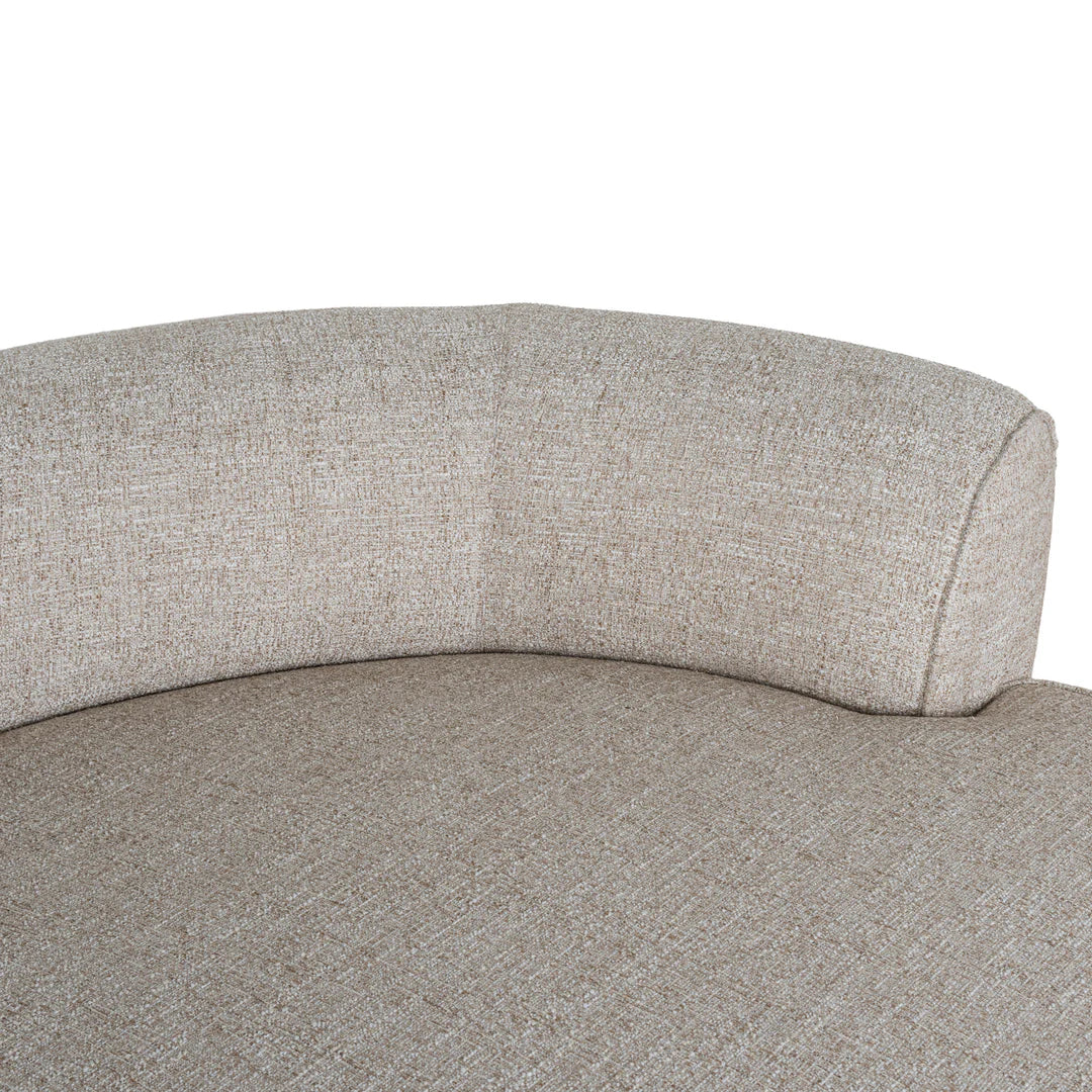 Arabella Right Chaise Sofa - Pale Beige