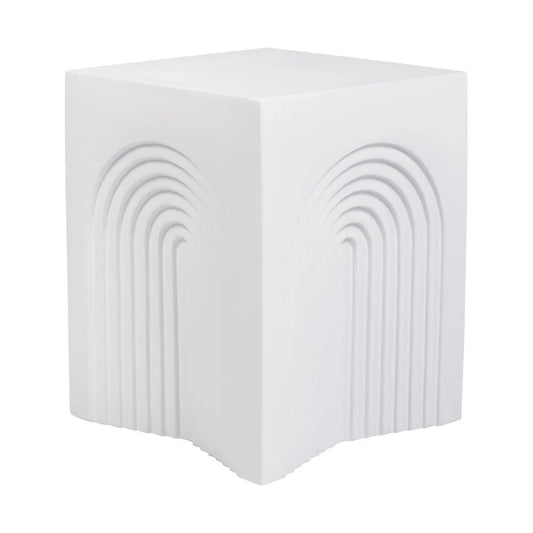 arc concrete stool