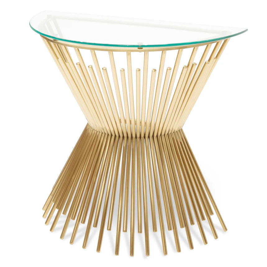 Aria Console Glass Table