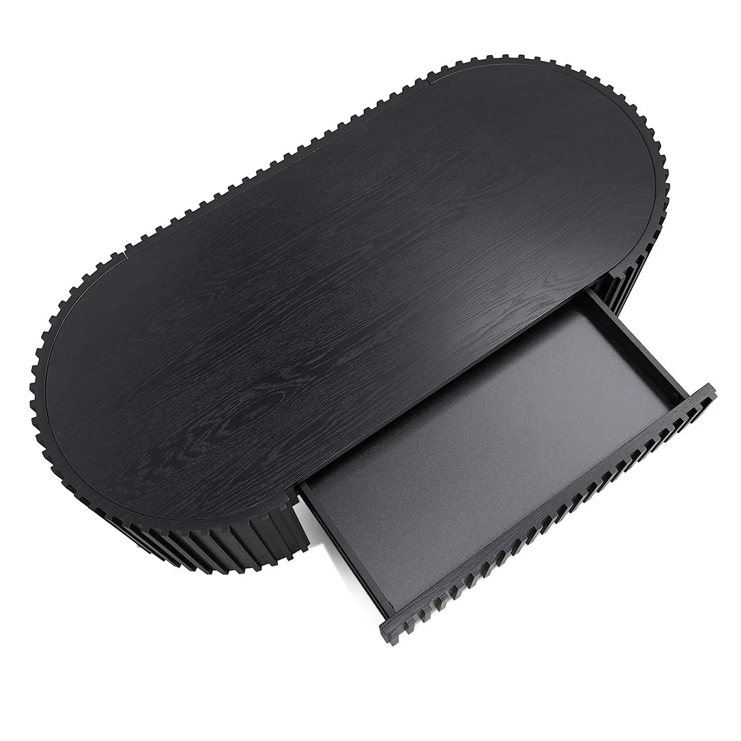 Aspen Coffee Table - Black Oak
