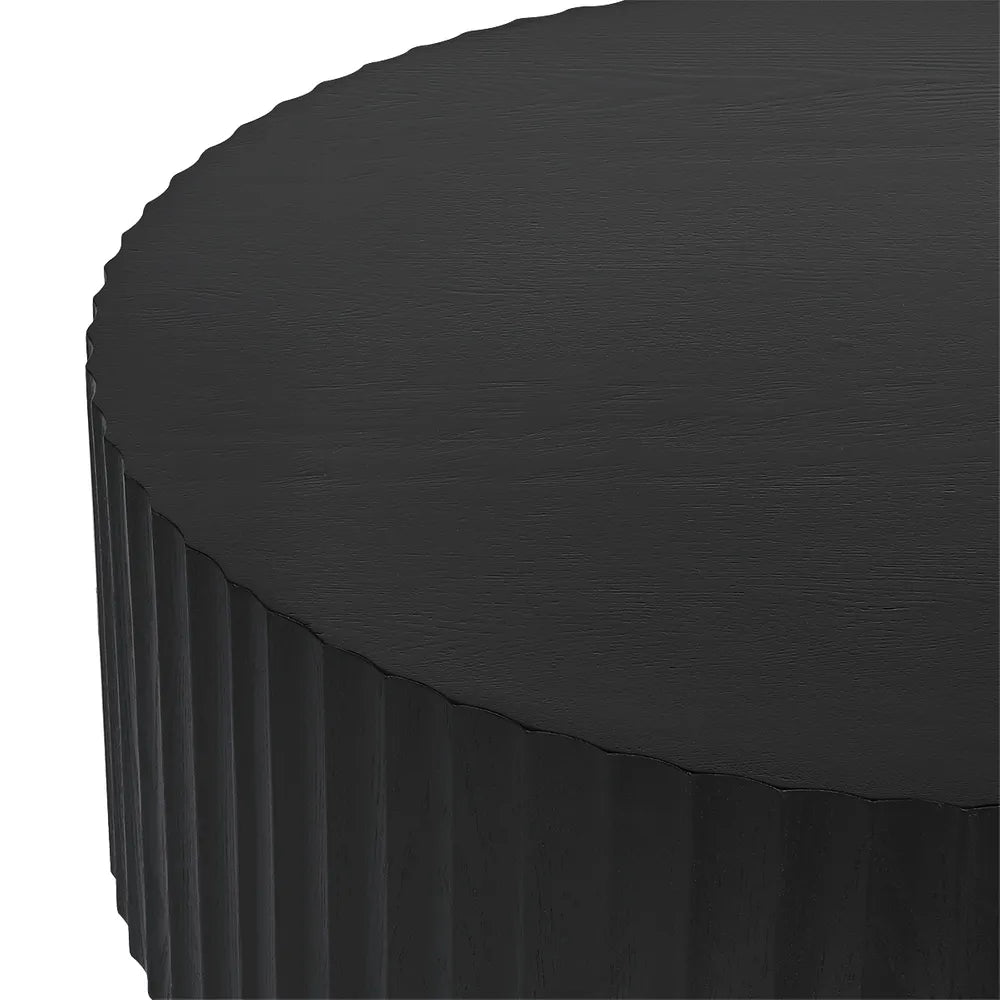 Avery Oval Coffee Table - Black