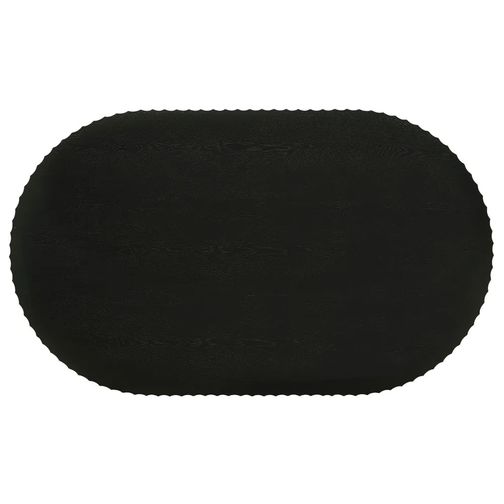 Avery Oval Coffee Table - Black