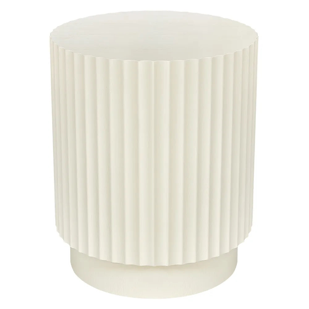 Avery Side Table Ivory