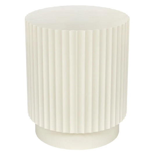 Avery Side Table Ivory
