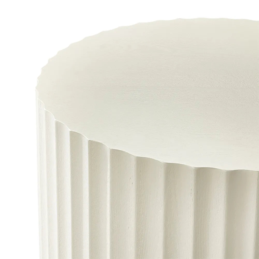 Avery Side Table Ivory