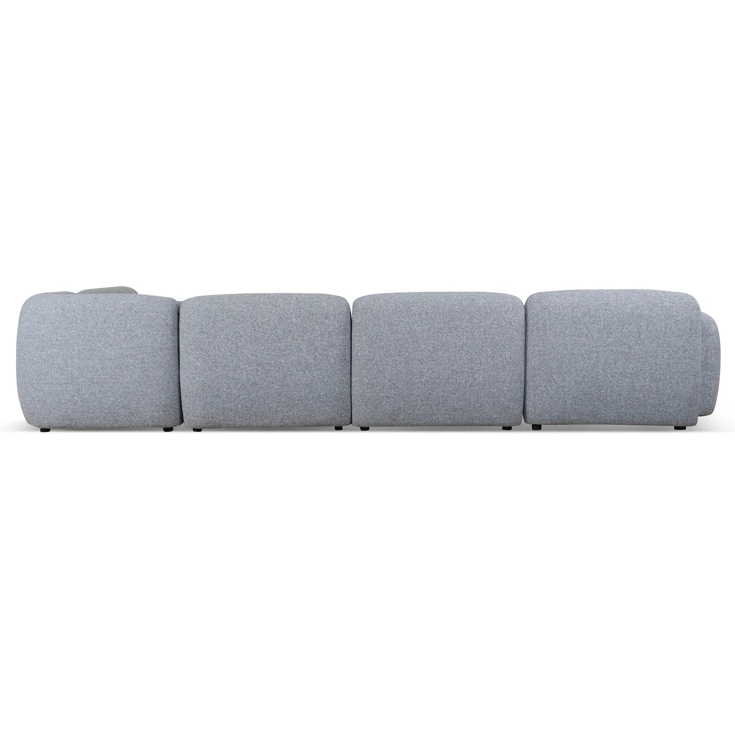 Nimbus Right Chaise Modular Sofa - Glacier Grey