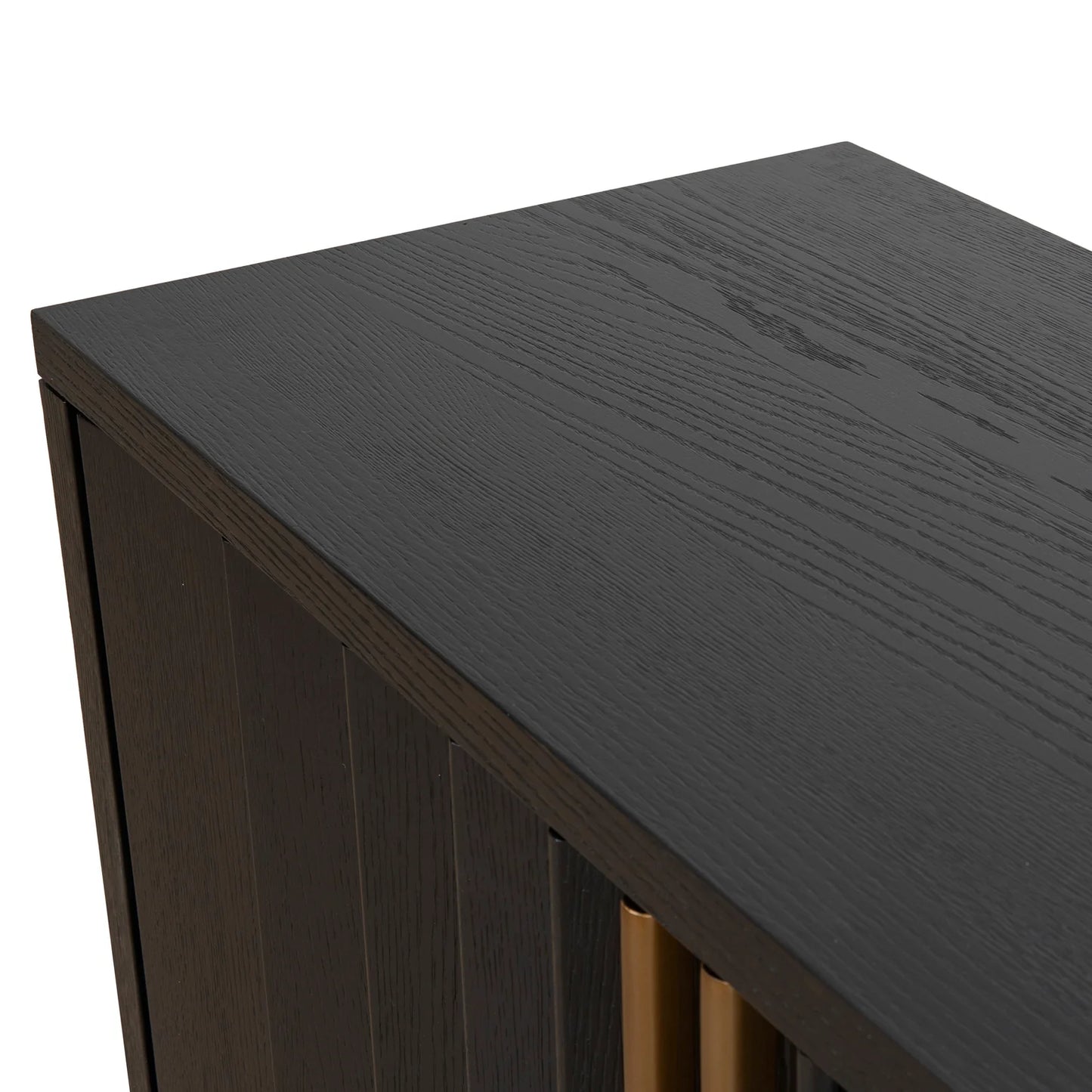 Wilma 2m TV Entertainment Unit - Textured Espresso Black