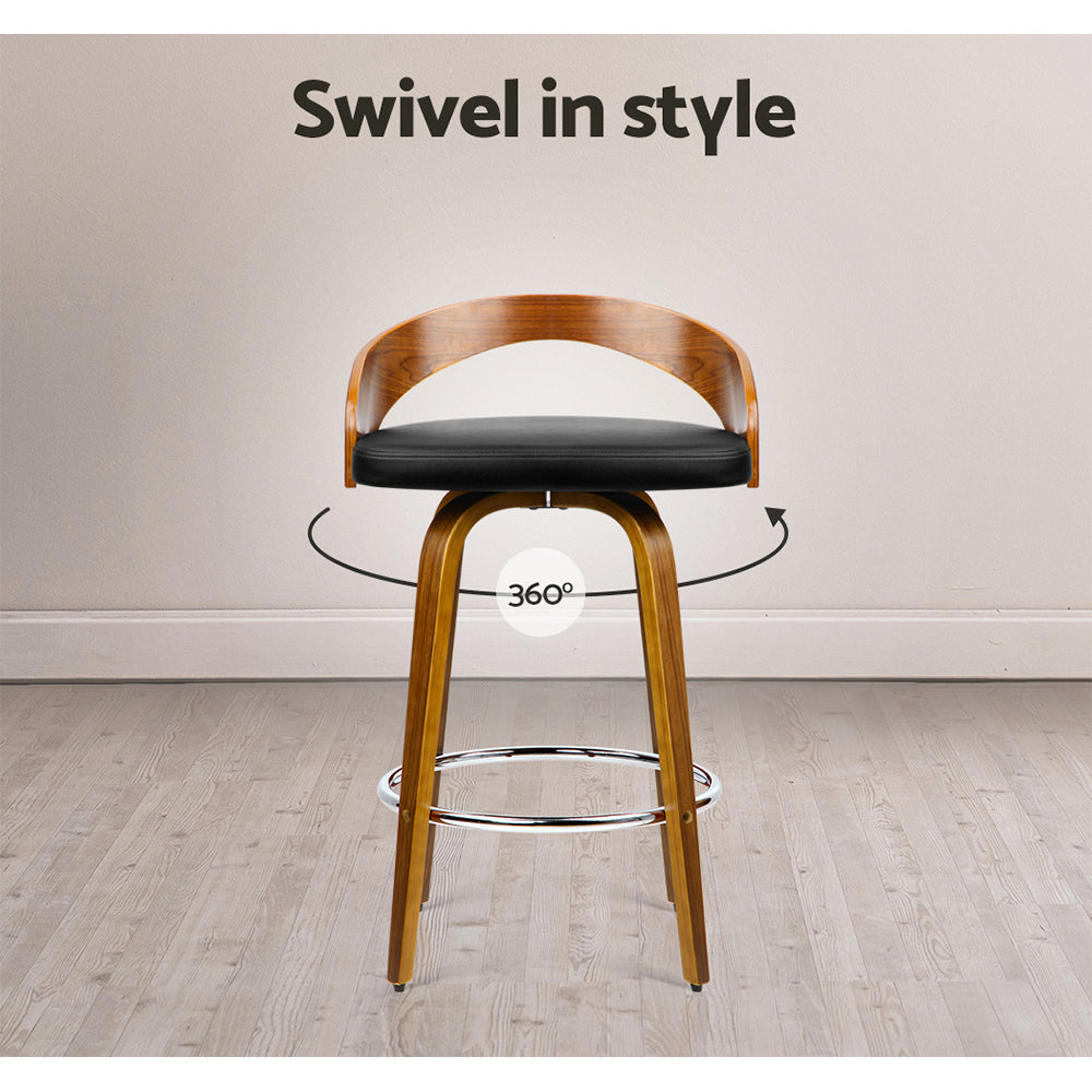 Set of 4 Houston Swivel Bar Stools