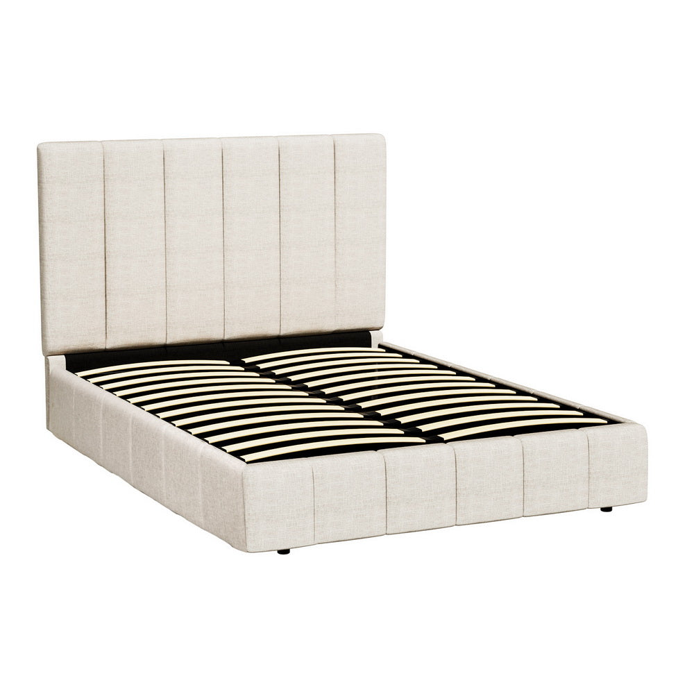 Tette Bed Frame Double Size - Beige