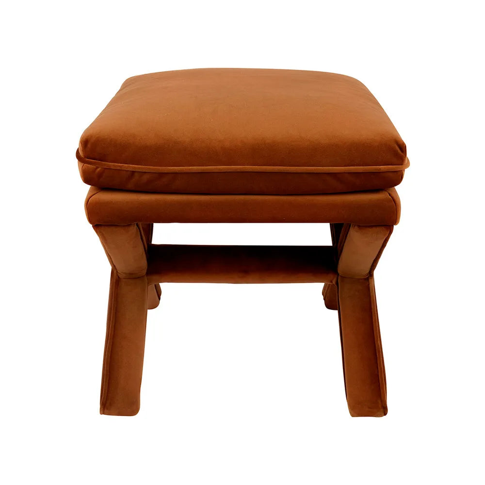 Candace Stool - Caramel Velvet