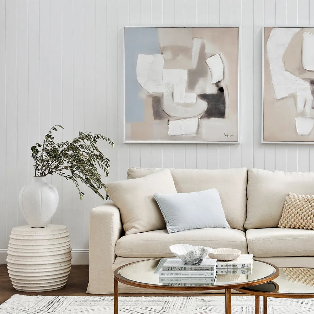 Calming Blues Il Canvas Painting