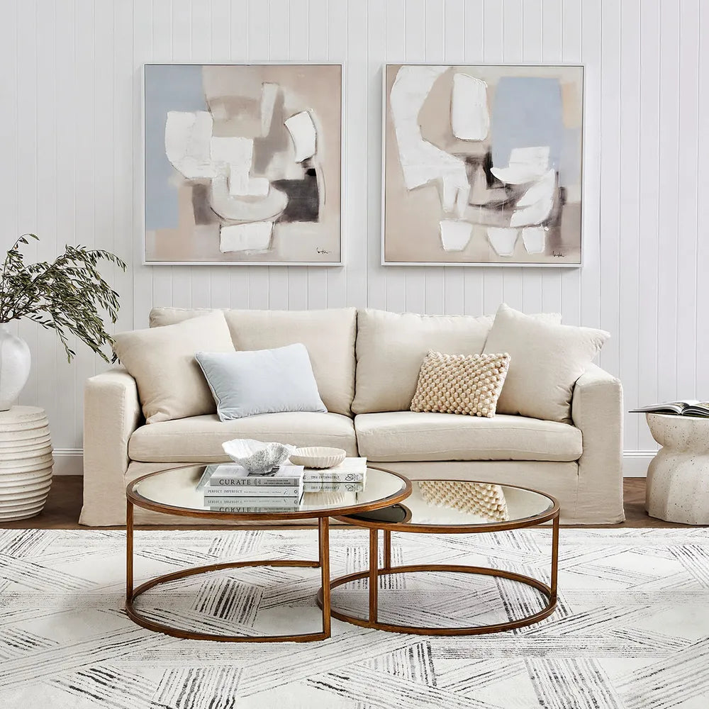 Calming Blues Il Canvas Painting