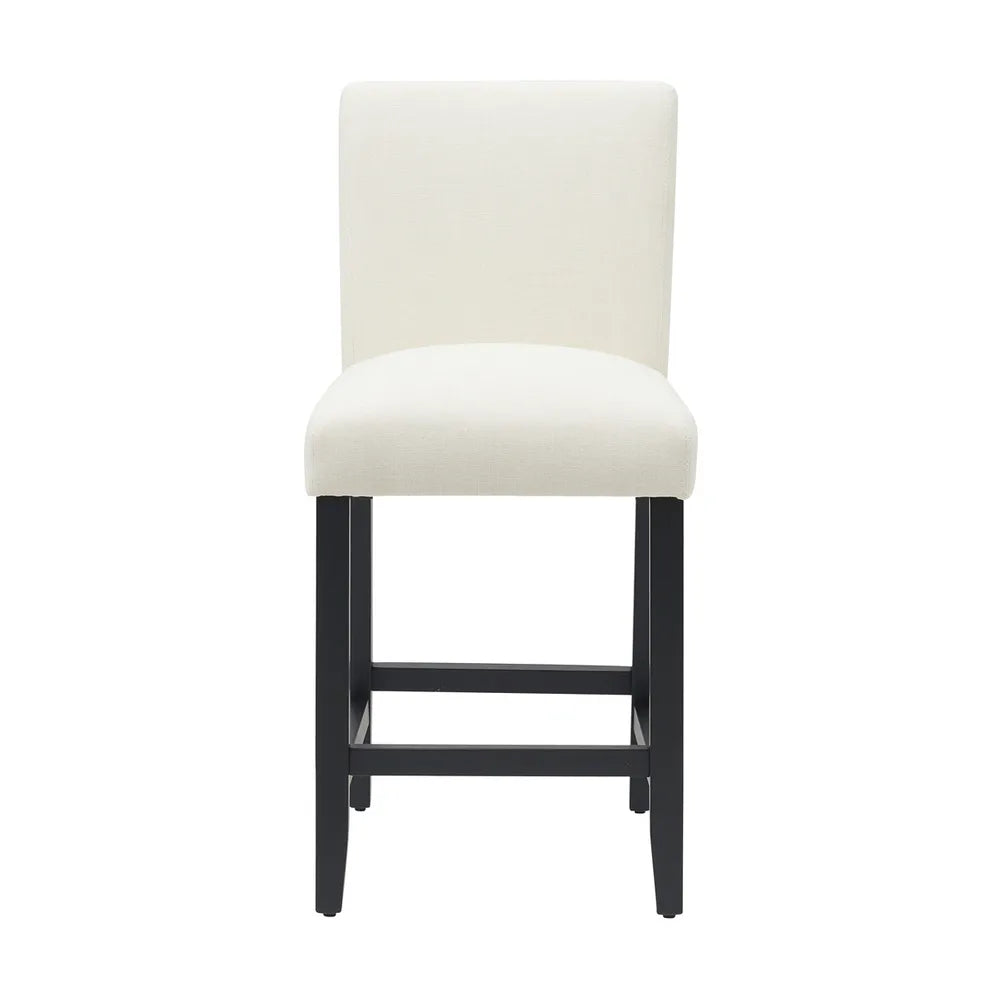 Christie Kitchen Stool Set of 2 - Off White