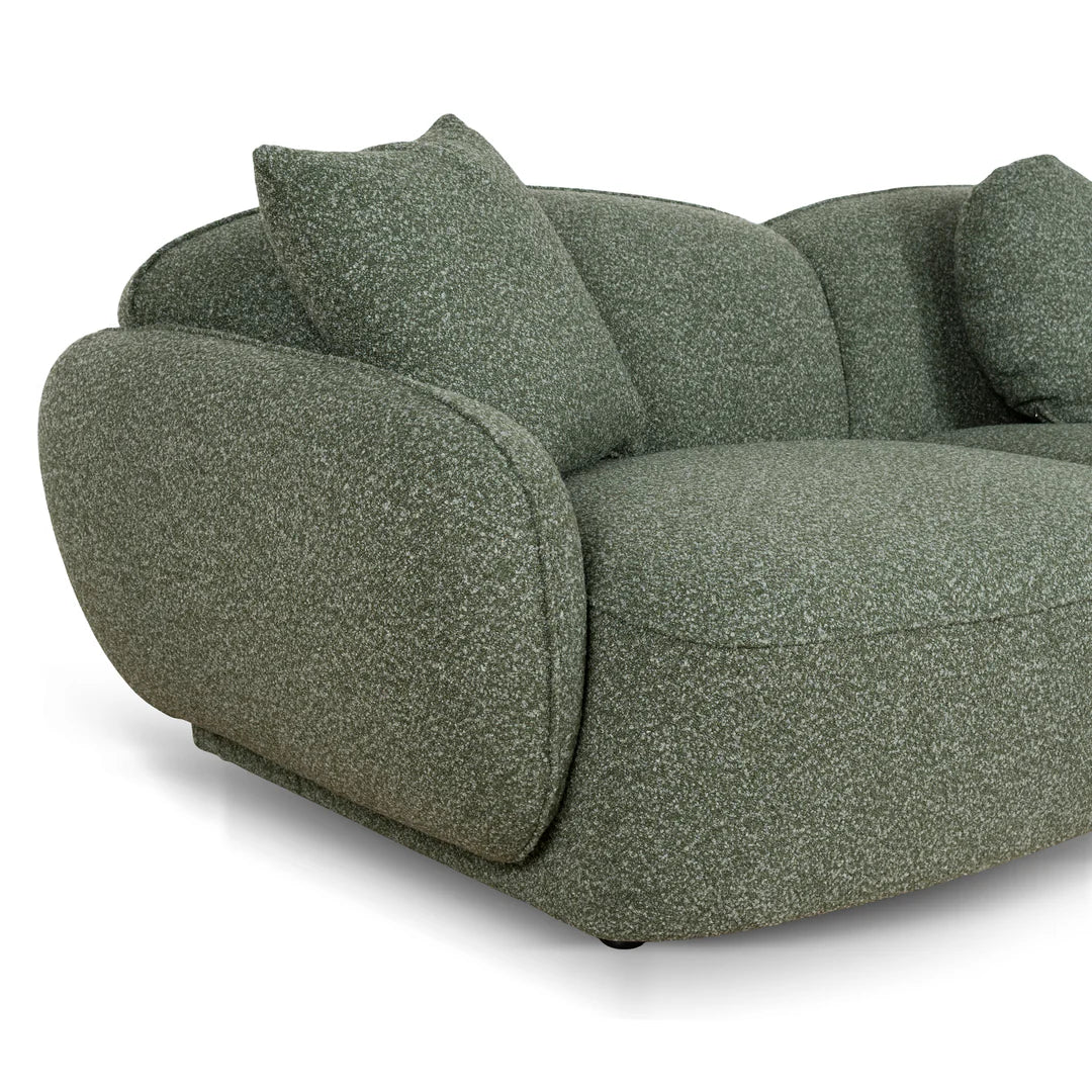 Amazon Green Right Chaise Sofa 