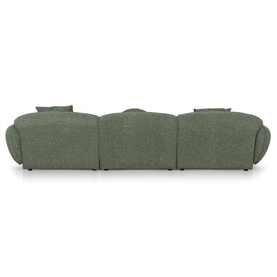 3 Seater Left  Chaise Sofa - 
