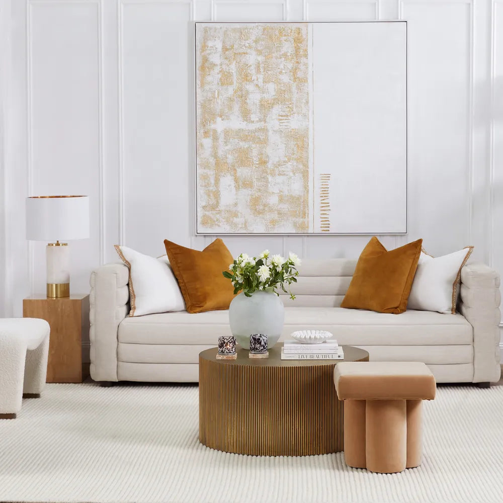 White Boucle sofa/ best seller sofa