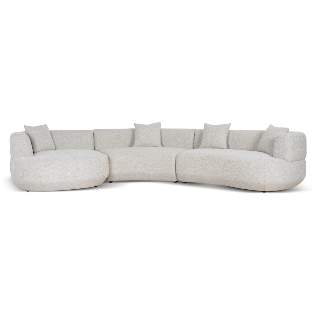 Modular Left Chaise Sofa - Coral Natural Linen