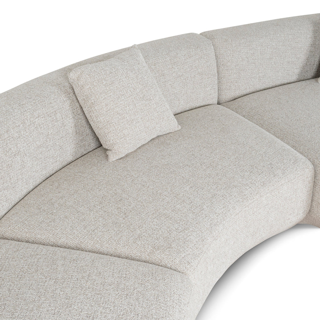 Coralie Modular Left Chaise Sofa - Coral Natural Linen
