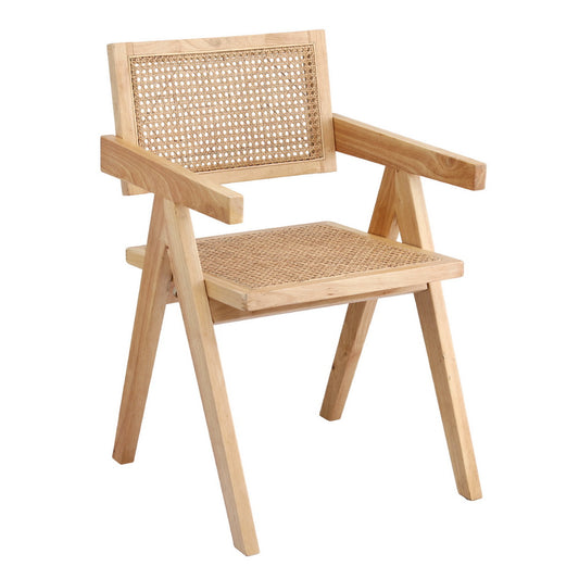 Wooden Rattan Dining Chair