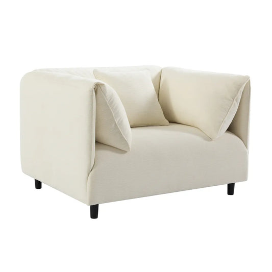 Dominic Arm Chair - Ivory