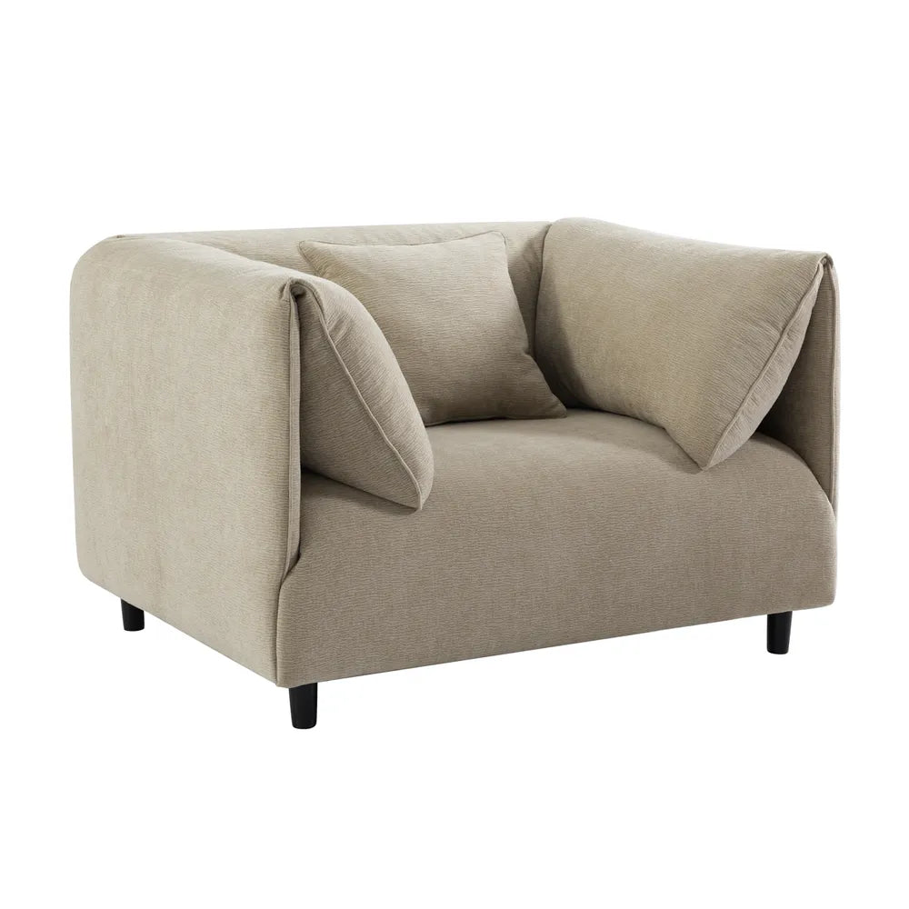 Dominic Arm Chair - Wheat