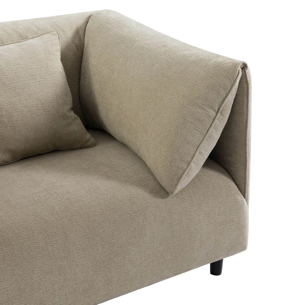 Dominic Arm Chair - Wheat