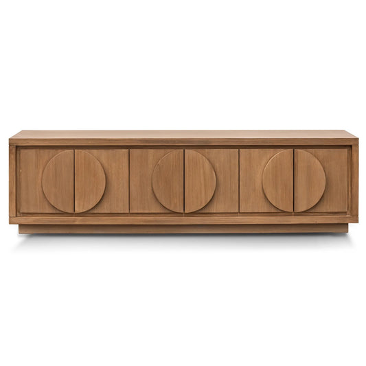 Dusty Oak 2m Entertainment TV Unit 