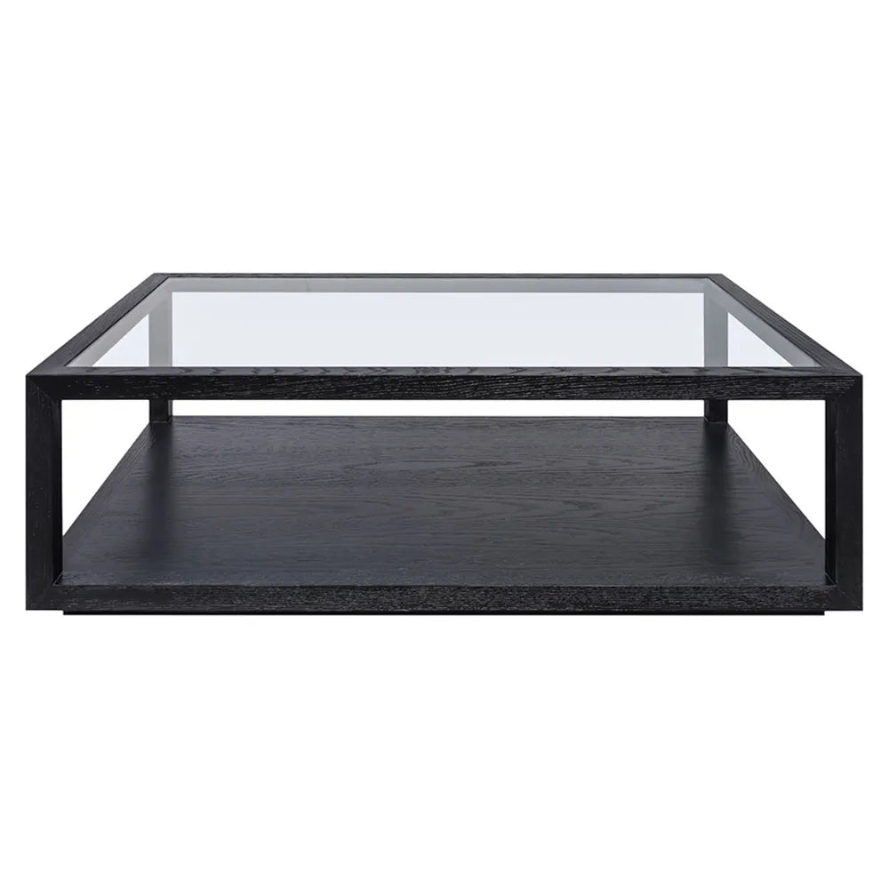 Black Rectangle Coffee Table