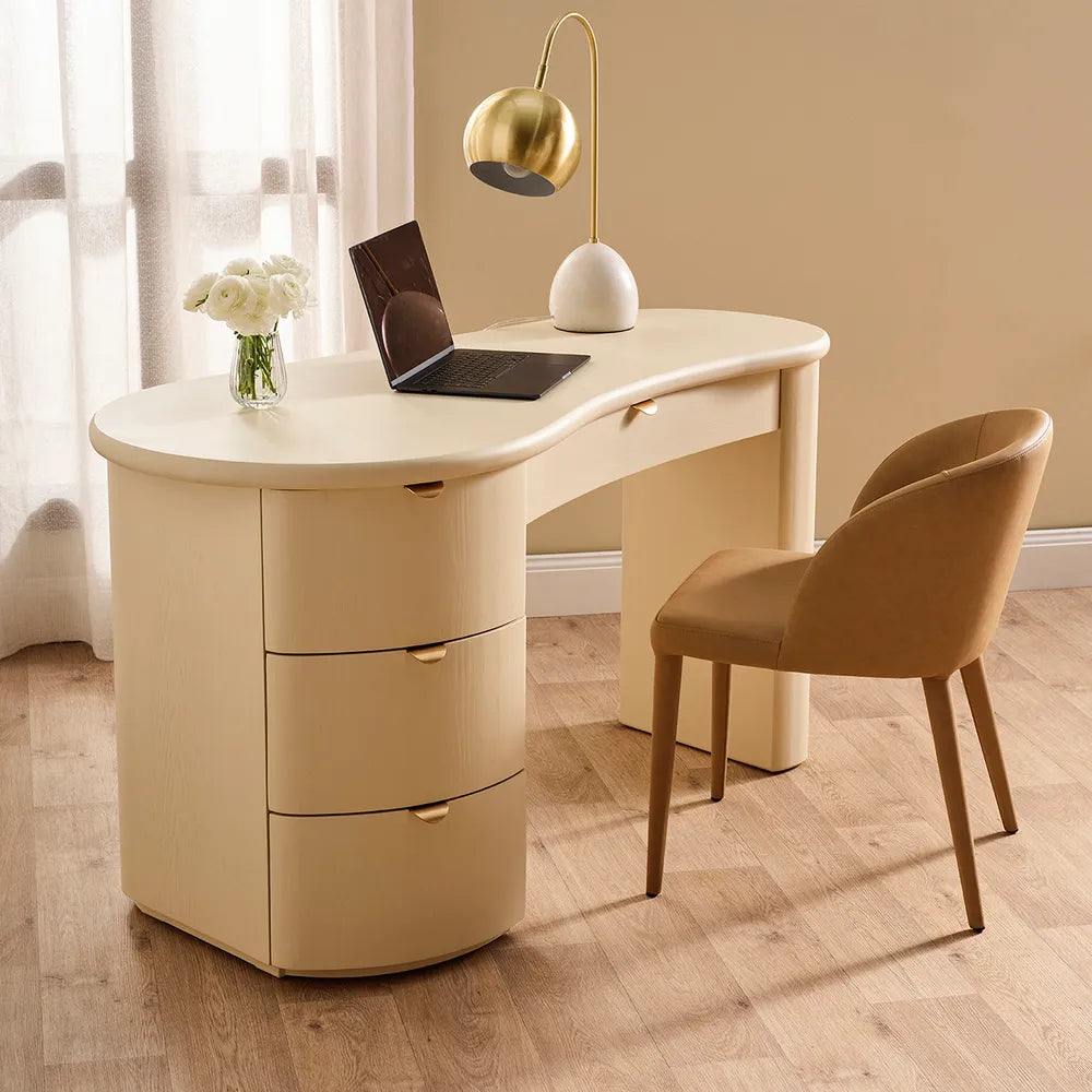 Lina Desk - Ivory