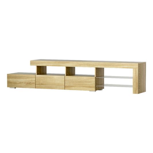 Pine Caya Entertainment Unit TV Cabinet LED 215cm