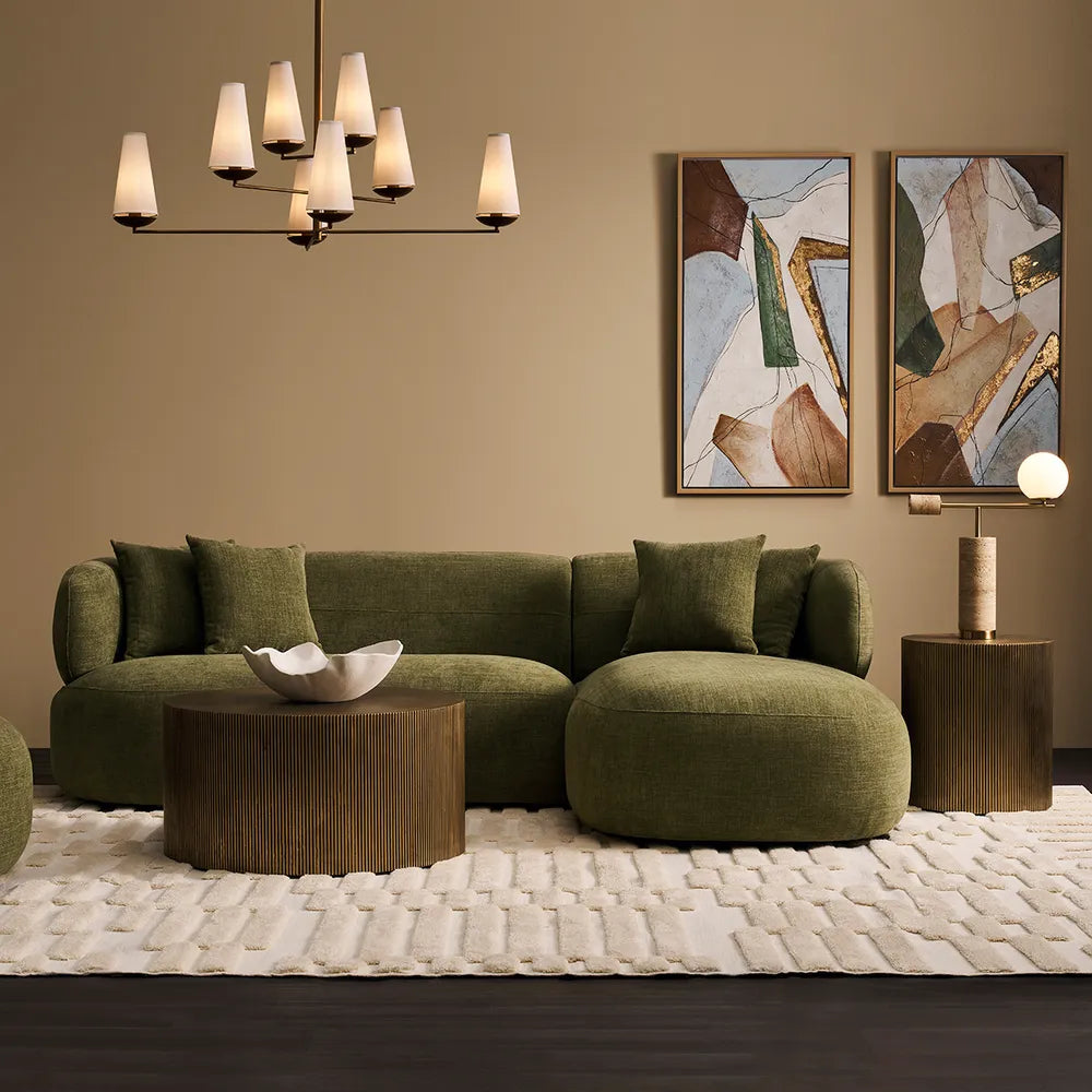 Greenwich Modular 3 Seater Sofa Sage