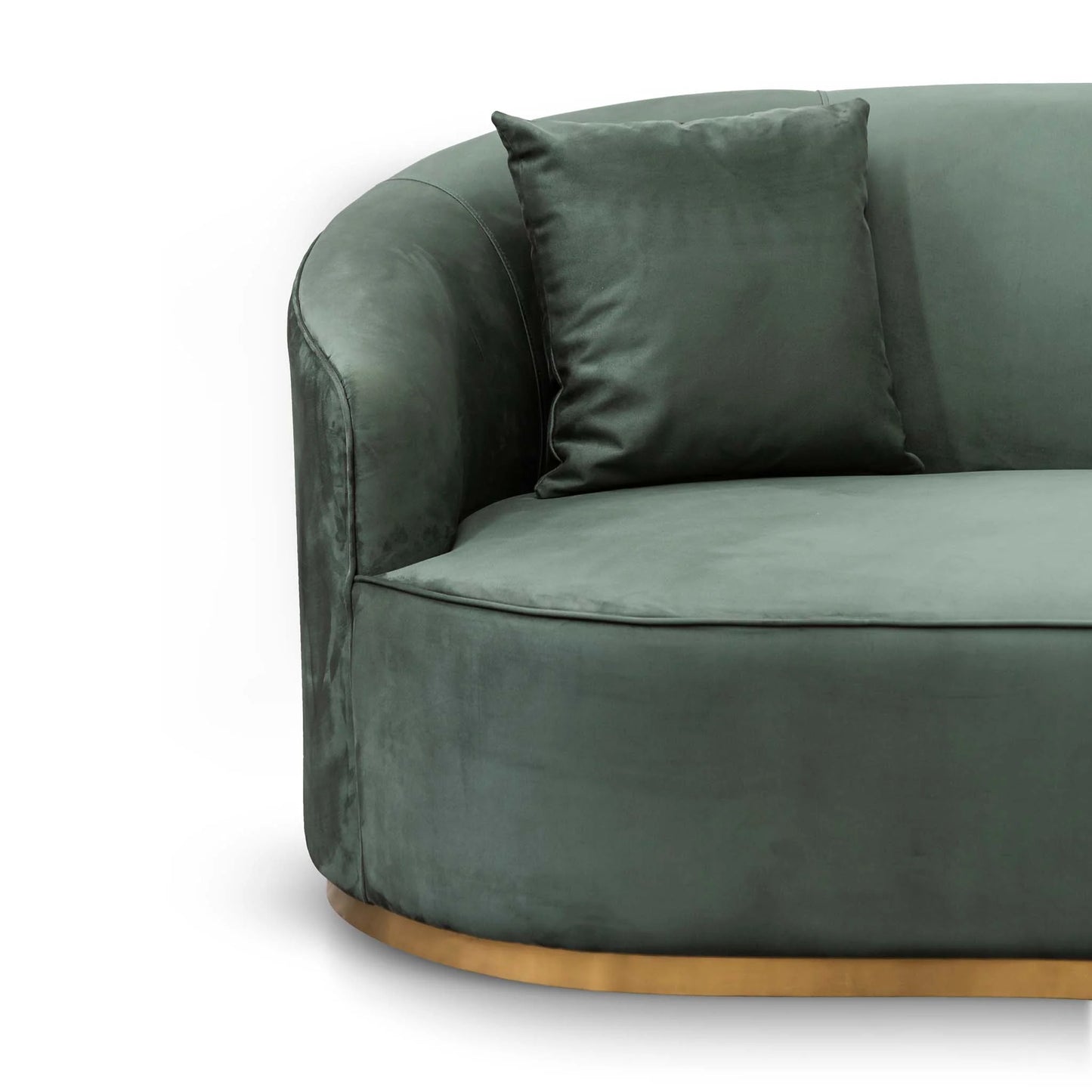 Sofie 3 Seater Sofa - Dark Green