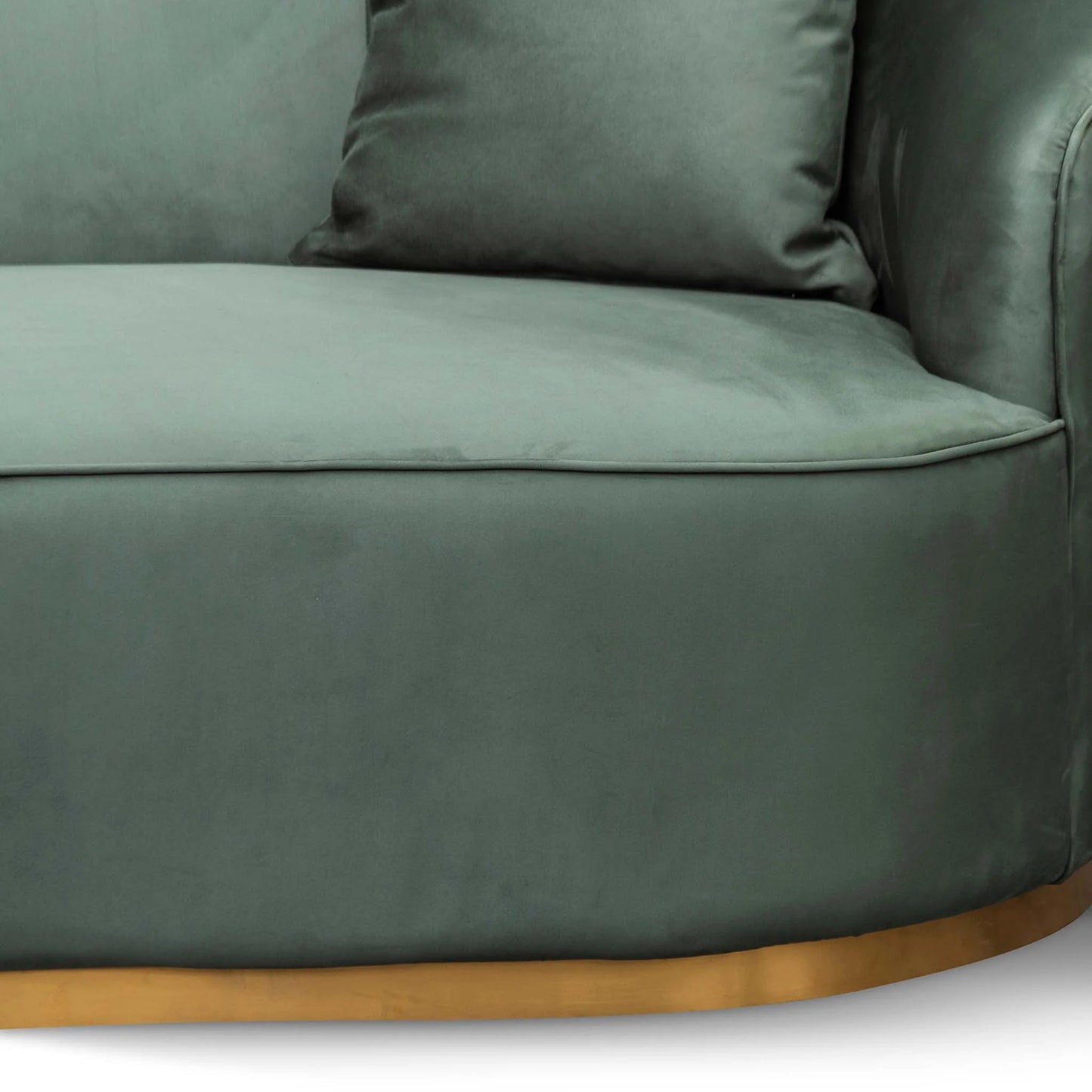 Sofie 3 Seater Sofa - Dark Green